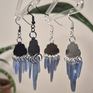 KYANITE Cloud Gemstone Earrings